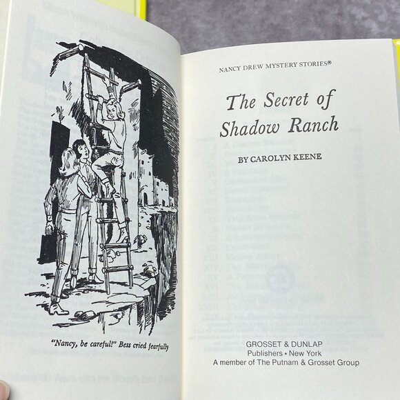 Nancy Drew Mystery Stories Set Of 6 Books Carolyn Keene Grosset & Dunlap - Picture 9 of 12
